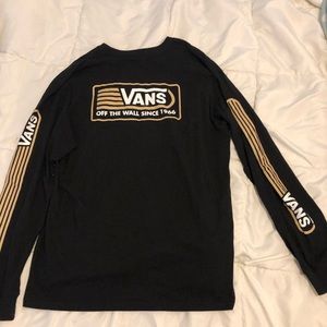 Oversized  Medium Vans Long Sleeve Shirt